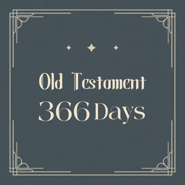 Old Testament in 366 Days Reading Plan